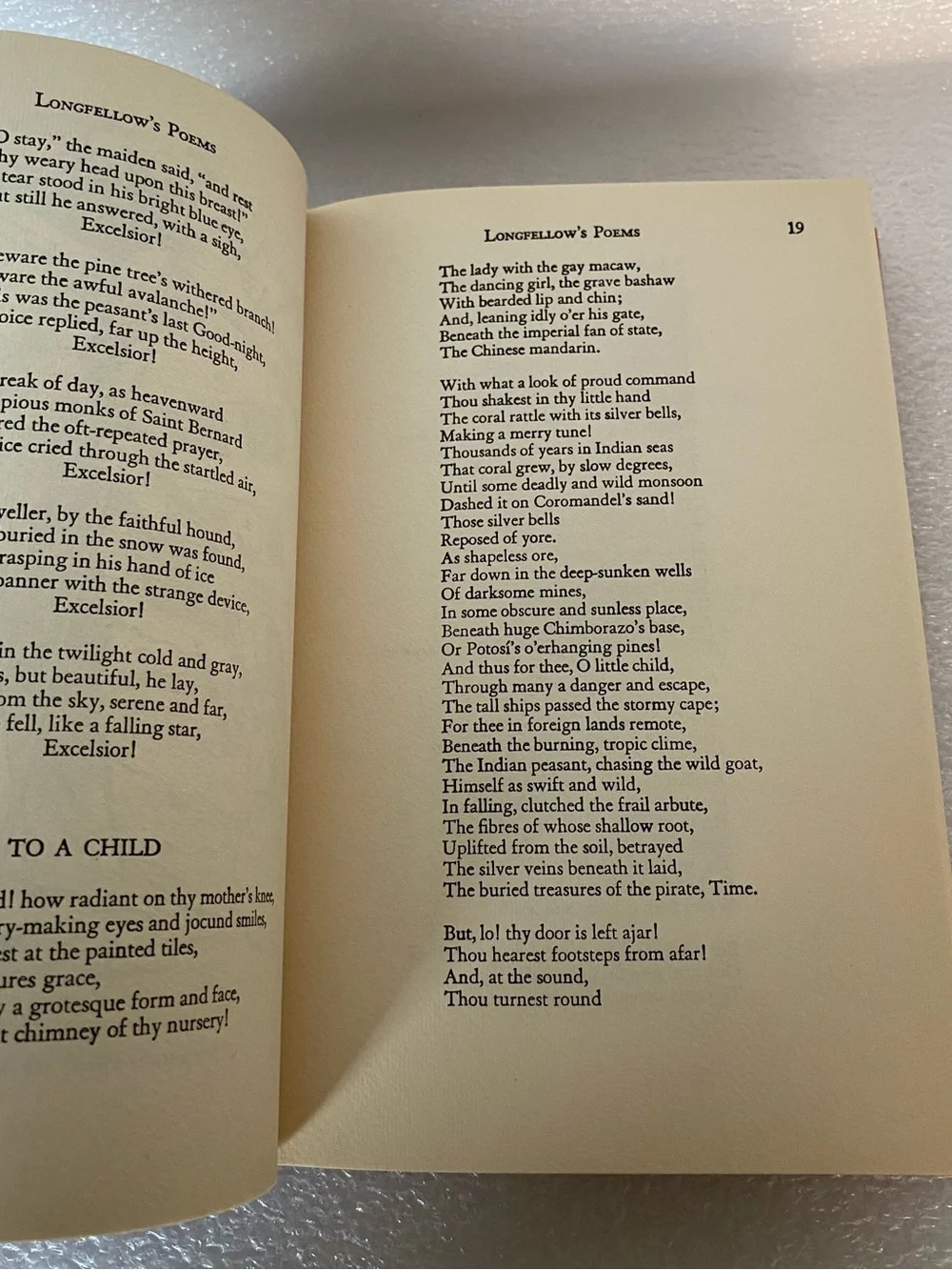 Best Loved Poems By Henry Wadsworth Longfellow ~1949 World's Greatest Literature